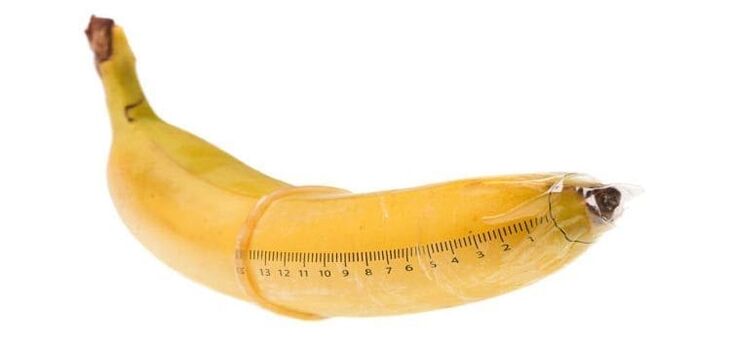 Banana measurement simulates penis enlargement with soda